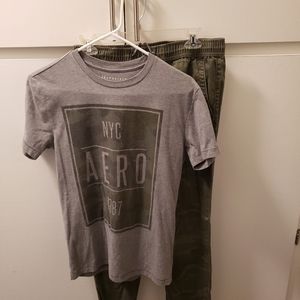 Aeropostale Tshirt Drawstring Pant